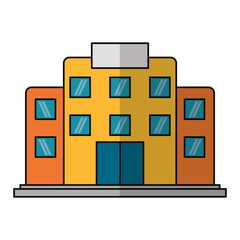 building icon cartoon