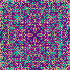 Vintage seamless pattern in Arabic style.