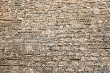 Old medieval wall. Stone texture background.