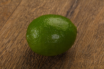Ripe green lime