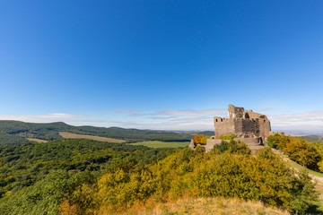 Fototapeta na wymiar Castle in Holloko, North Hungary, UNESCO World Heritage site