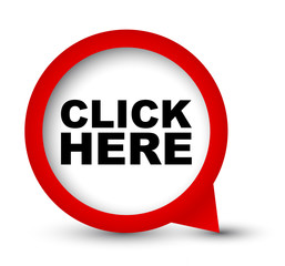 red vector banner click here