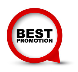 red vector banner best promotion