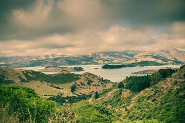 panorama of mountains