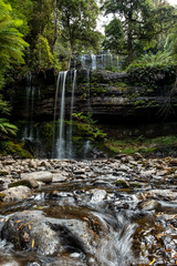 Russels Falls. Mt Field. National Park. Tasmania. Australia