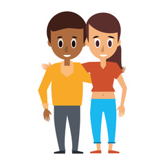 Friends people cartoon