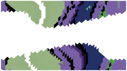 abstract background with colorful pixel decoration.