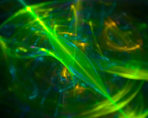 abstract digital fractal, fantasy design imagination ornament