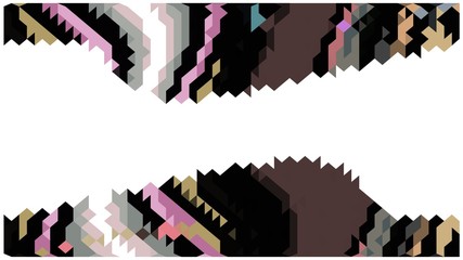 Obraz premium abstract background with colorful pixel decoration.