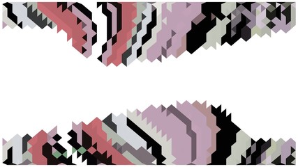 abstract background with colorful pixel decoration.