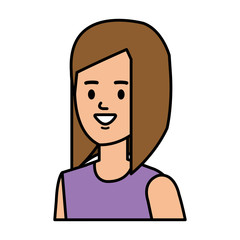 beautiful young woman character