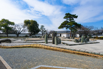 Fototapeta premium 岸和田城 庭園