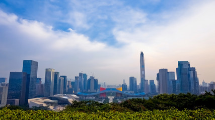 深セン市福田区 街並み