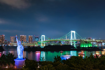 Obraz premium お台場 夜景