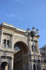 Fototapeta na wymiar The Galleria Vittorio Emanuele II 