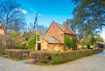 Cook's Cottage in Fitzroy Gardens in Melbourne, Australia is the oldest building in the country...