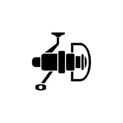 Fishing Reel, Tackle Flat Vector Icon