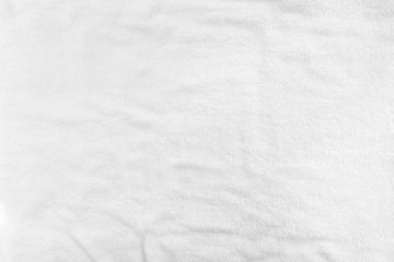 Obraz premium White cotton towel mock up template fabric