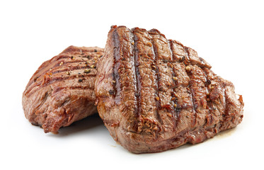 grilled beef fillet steak meat