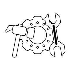 gears and tools