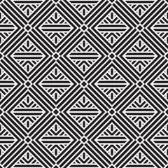 Monochrome seamless pattern.