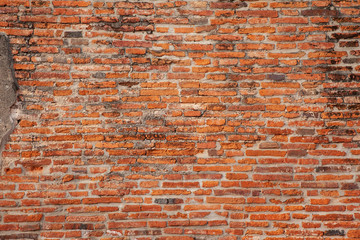 red brick wall background