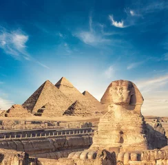 Foto op Canvas General view of pyramids © merydolla