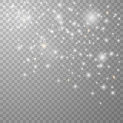 White sparks glitter special light 