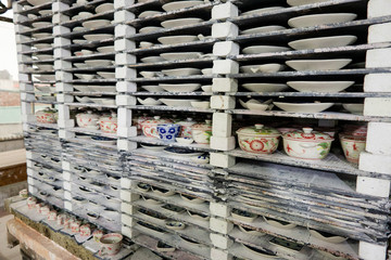 バッチャン陶器　工房　ベトナム