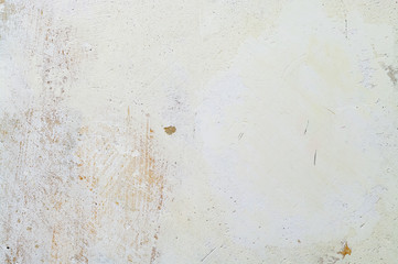 White concrete wall background texture with plaster.