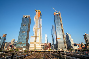 Fototapeta na wymiar New York high rise buildings