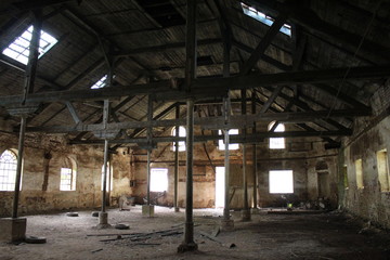 Verlassener Ort -Scheune