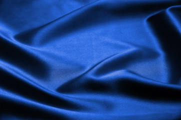 blue satin