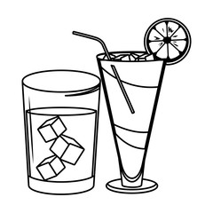 alcoholic drinks beverages cartoon