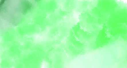 Abstract green watercolor background for your design, watercolor background concept, vector.