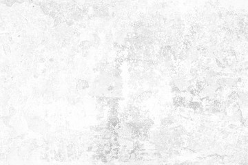 White Grunge Concrete Wall Texture Background.