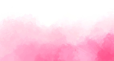 Abstract pink watercolor background for your design, watercolor background concept, vector.