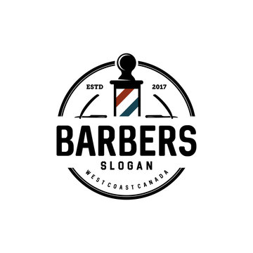bedge barbershop logo design