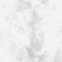 Silver with gray ink and watercolor texture on white paper background. Paint leaks and ombre effects. Hand painted abstract image.