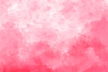 Pink abstract watercolor background