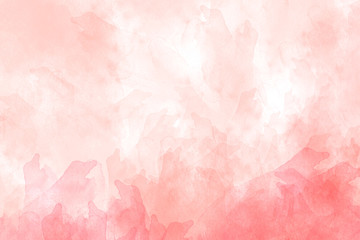 Pink abstract watercolor background