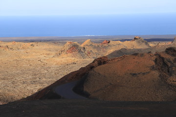 volcan de Lanzarote, 1730-1736