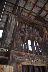 Arizona vintage rusted-out mining equipment