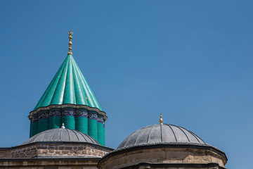 Mevlana Tomb and Mosque in Konya City.