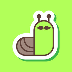 Snail sticker emoji 