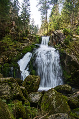Fototapeta na wymiar Wasserfall in Triberg