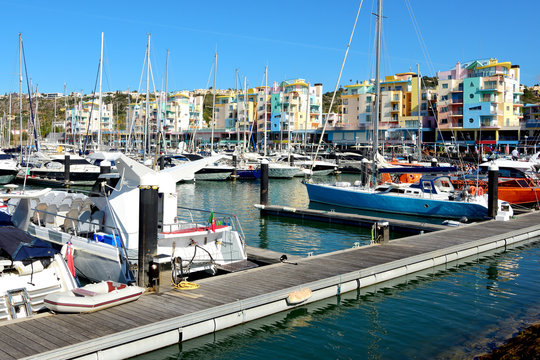 Marina of Albufeira, Algarve, Portugal