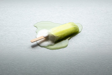 popsicle is melting