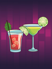 alcoholic drinks beverages cartoon