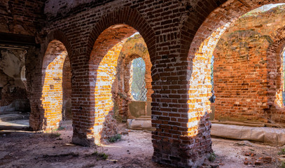 Ruin brick arches